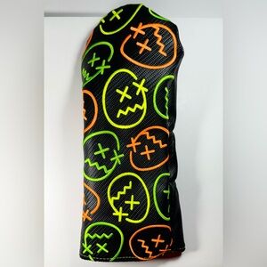 Hatch Golf Tri-Neon Dancing Ego Driver Cover NOOB Rare Sold Out Retired Exc Cd!